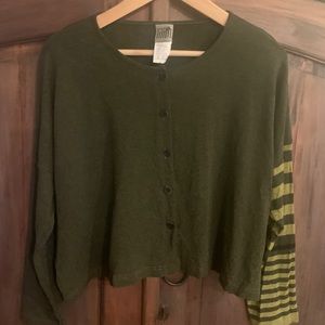 Lilith Button Front Top Made In France, XL